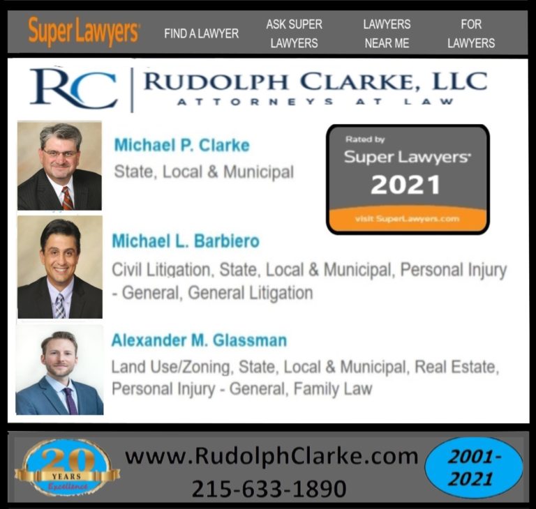 Rudolph Clarke Super Lawyers May 2021