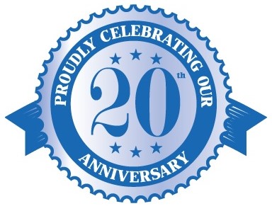 proudly celebrate 20 yrs